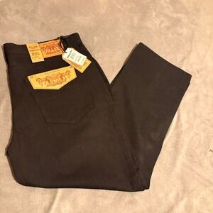 NWT Ablanche New York Black Straight Jeans 44x32 Y2K‎ Vintage